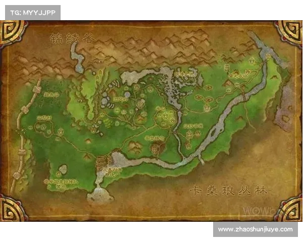 魔兽世界地图：缩小为中心的全新探索